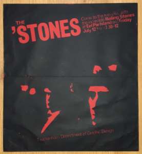 Rolling Stones - 1963 Eel Pie Poster
