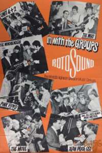 Rotosound Strings 1967 Poster - The Who & Pink Floyd
