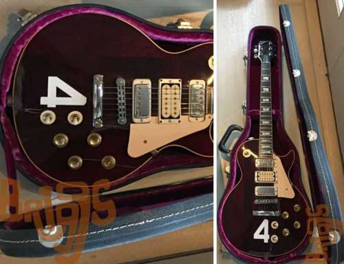 Pete Townshend ‘numbered’ Gibson Les Paul Guitar